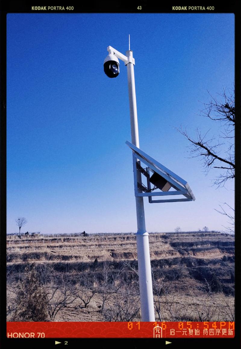 太陽能供電結合4G網絡的?？低暻驒C安防監控系統工程實踐